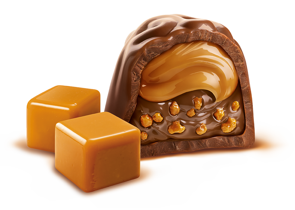 WITOR'S PRALINES GOLDEN MILK CHOCOLATE SALTED CARAMEL 200 GR (12 in a box)