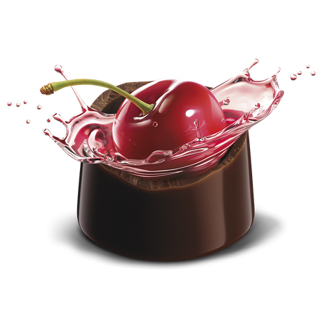 WITOR'S PRALINES BOERO DARK CHOCOLATE CHERRY 200 GR (12 in a box)