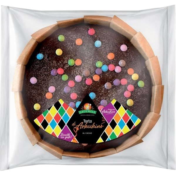 GECCHELE CAKE ARLECCHINO COCOA 275 GR (6 in a box)