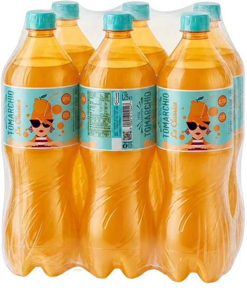 TOMARCHIO DRINK ARANCIATA CLASSICA PET 1.25 LT (6 in a box)