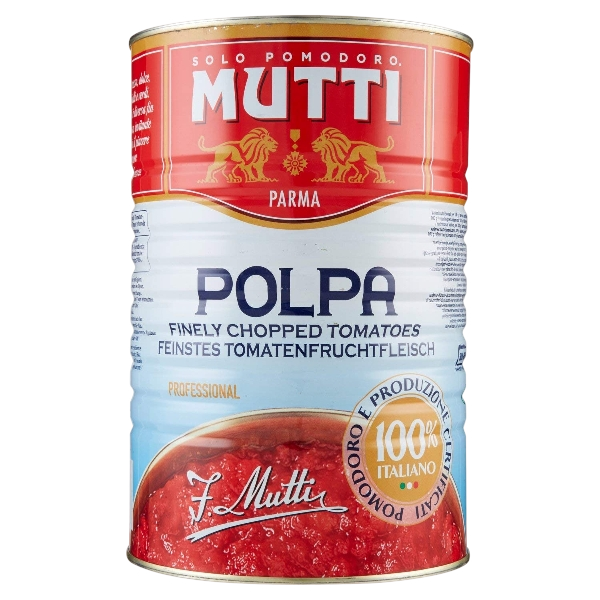 MUTTI POLPA DI POMODORO FINISSIMA 4.05 KG (3 in a box)