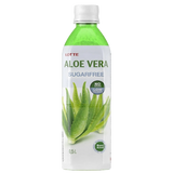 LOTTE ALOE VERA DRINK NATURALE SUGAR FREE PET 500 ML (20 in a box)