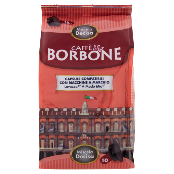 BORBONE COFFEE CAPSULES A MODO MIO DECISA X10 (8 in a box)