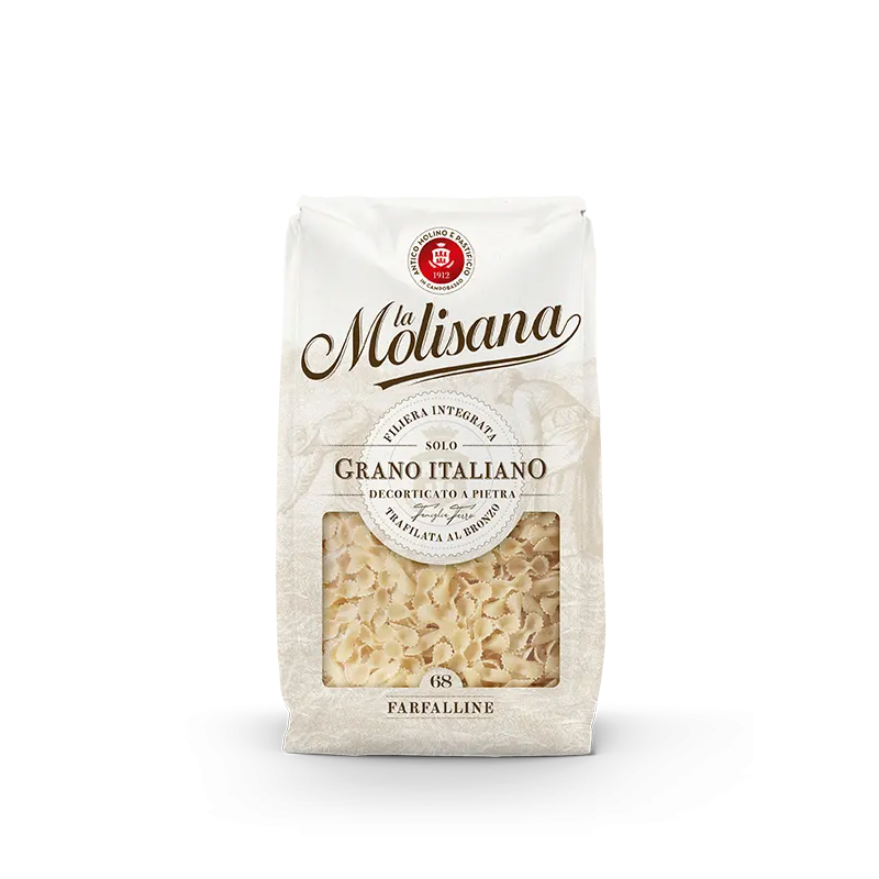 MOLISANA PASTA DI SEMOLA FARFALLINE N.68 500 GR (24 in a box)