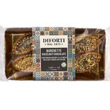 DIFORTI DESSERT BARCHETTE FILLED HAZELNUT CHOCOLATE 150 GR (6 in a box)