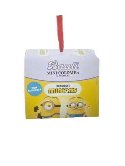 BAULI COLOMBA MINI CHOCOLATE MINIONS 100 GR (32 in a box)