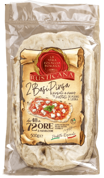 RUSTICANA BAKERY MINI PINSA ROMANA 115 GR X2 230 GR (8 in a box)