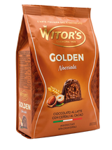 WITOR'S PRALINES GOLDEN MILK CHOCOLATE HAZELNUT 200 GR (12 in a box)