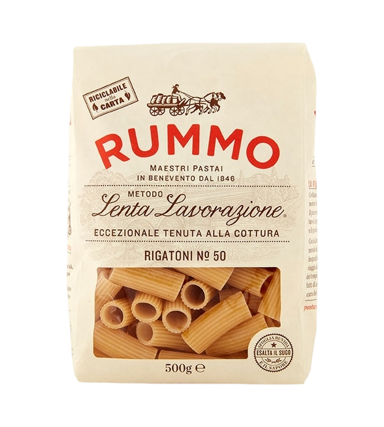RUMMO PASTA DI SEMOLA RIGATONI N.50 500 GR (16 in a box)