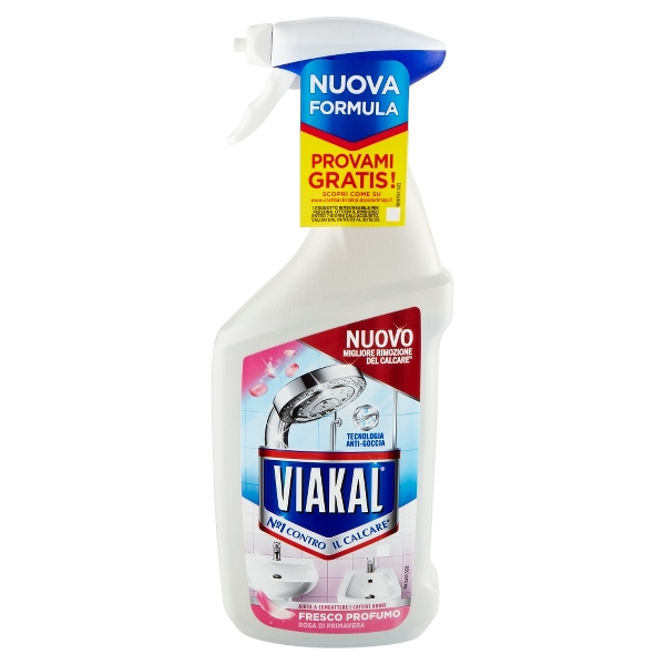 VIAKAL DEGREASER DESCALER FRESCO PROFUMO SPRAY 470 ML (10 in a box)