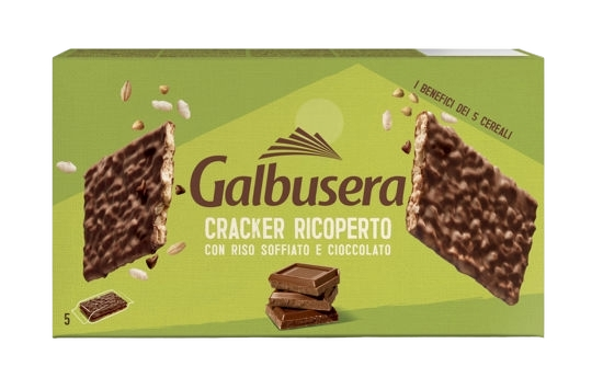 GALBUSERA CRACKERS CHOCOLATE 150 GR (10 in a box)