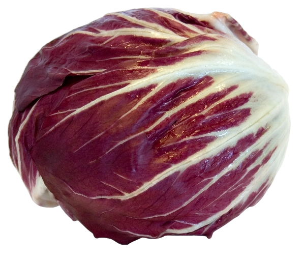 FRESH VEGETABLES RADICCHIO ROUND X9 (1 in a box) - ONLY LONDON AREA