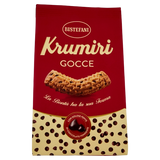 BISTEFANI BISCOTTI KRUMIRI DROPS OF DARK CHOCOLATE 300 GR (12 in a box)