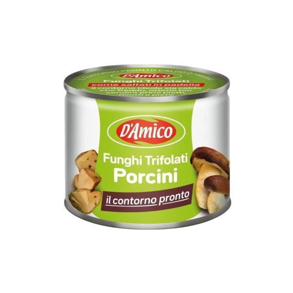 D'AMICO MUSHROOMS TRIFOLATI PORCINI 180 GR (12 in a box)