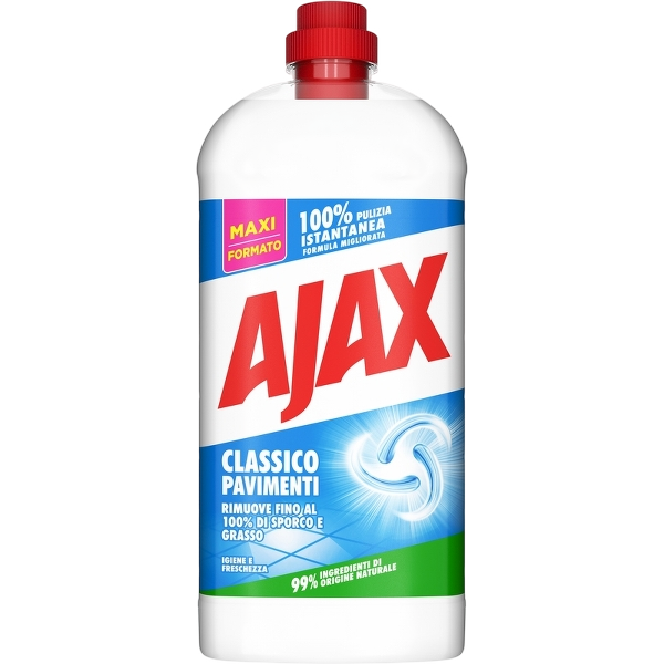 AJAX FLOOR DETERGENTS CLASSICO PAVIMENTI 1 LT (12 in a box)