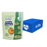 MELLIN CRACKERS SNACK PICCOLE SCOPERTE BASIL & PEAS 100 GR (6 in a box)