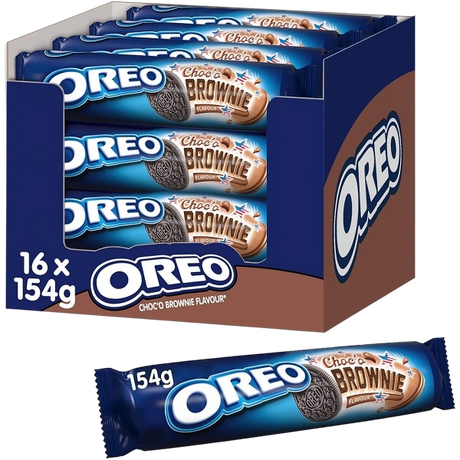 OREO BISCOTTI CHOCO BROWNIE FLAVOUR STICK 154 GR (16 in a box)