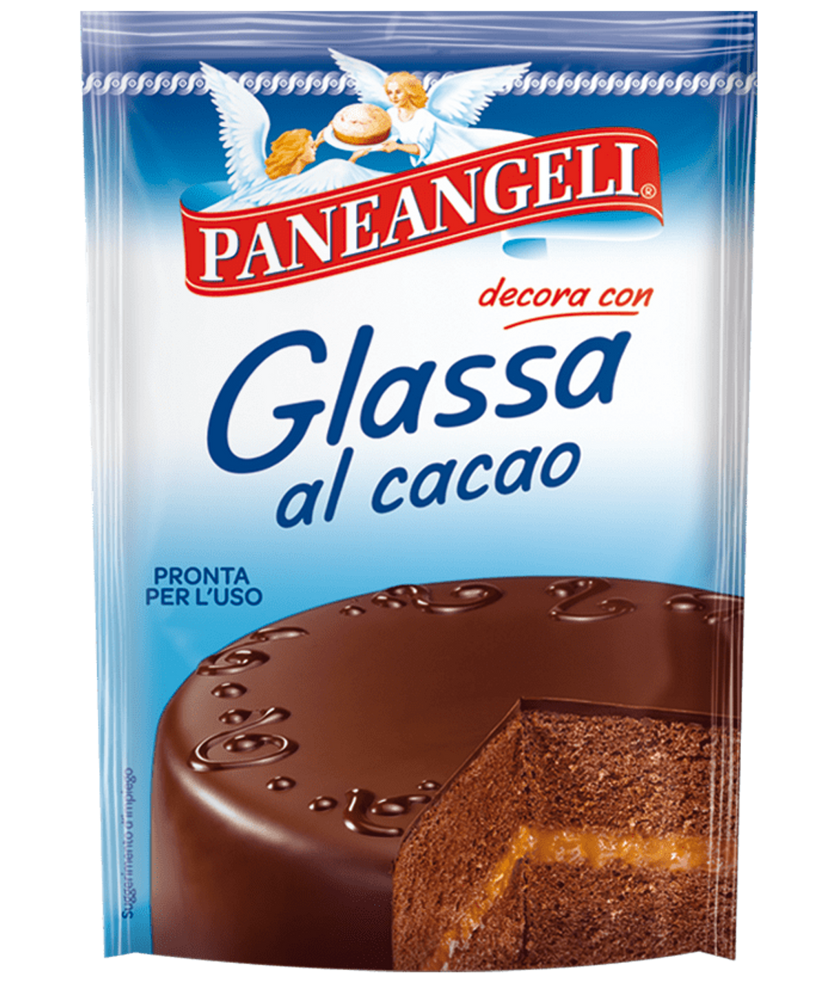 PANEANGELI COCOA FROSTING FOR CAKES 125 GR (8 in a box)