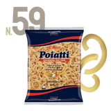 POIATTI PASTA DI SEMOLA SPACCATELLE N.59 1 KG (12 in a box)