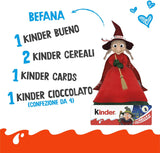 KINDER CALZA WITH BEFANA X5 225 GR (6 in a box)
