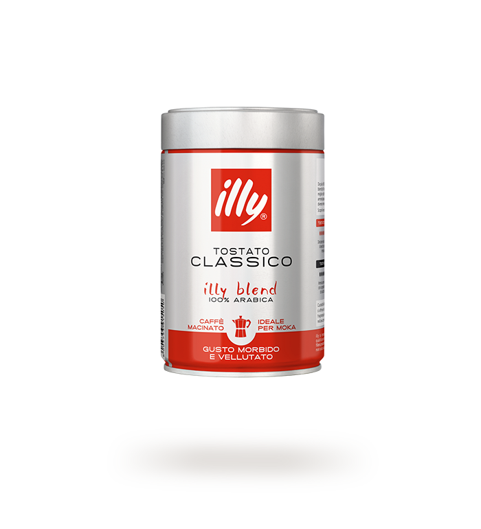 ILLY COFFEE GROUND TOSTATO CLASSICO 250 GR (12 in a box)
