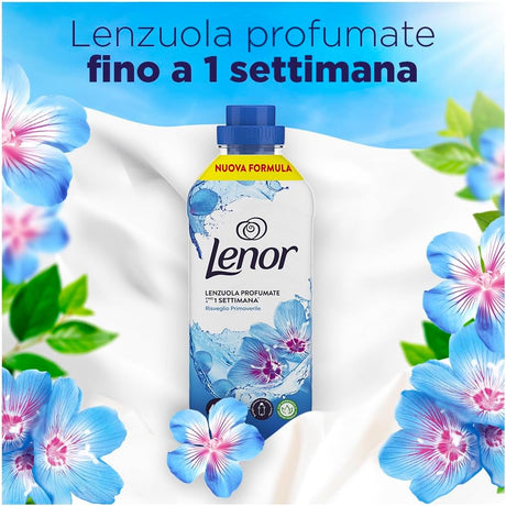 LENOR SOFTENER CONCENTRATED RISVEGLIO PRIMAVERILE 87 WASHES 1.82 LT (6 in a box)