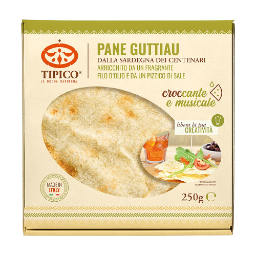 TIPICO BREAD PANE GUTTIAU  250 GR (10 in a box)
