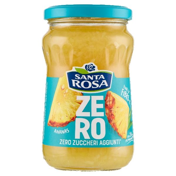 SANTA ROSA ZERO JAMS PINEAPPLE 300 GR (12 in a box)