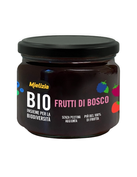 MIELIZIA JAMS FRUTTI DI BOSCO 250 GR (6 in a box)