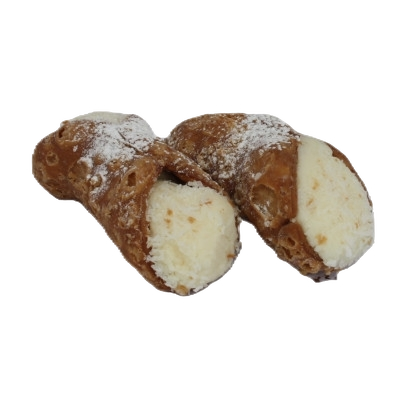 DESSERT CANNOLI SICILIANI MEDIUM FILLED COCONUT CREAM TRAY 2 KG (1 in a box)