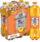 SAN BENEDETTO TEA PEACH PET 1.5 LT (6 in a box)