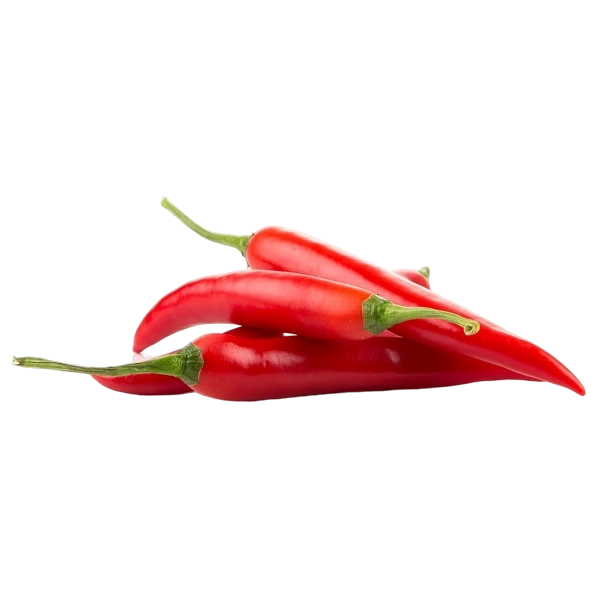 FRESH VEGETABLES PEPPERS CHILI RED £23.62 AL KG (APPROX 1 KG) - ONLY LONDON AREA