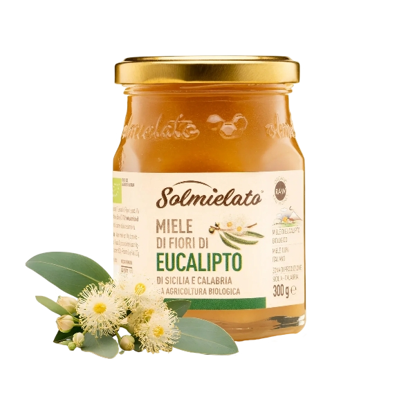 SOLMIELATO BIO HONEY MIELE DI EUCALIPTO JAR 300 GR (6 in a box)