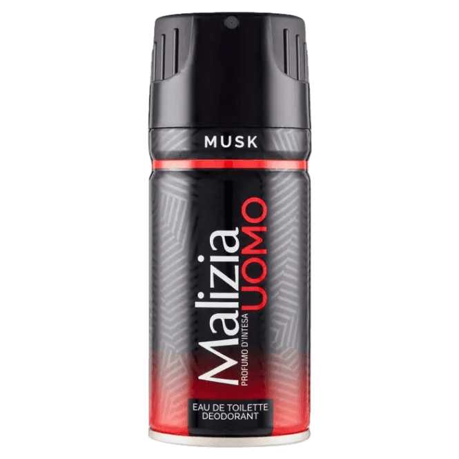 MALIZIA DEO UOMO MUSK SPRAY 150 ML (12 in a box)