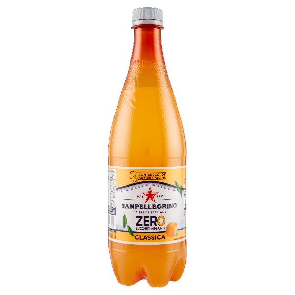 SAN PELLEGRINO ZERO ARANCIATA PET 750 ML (12 in a box)
