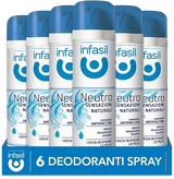 INFASIL DEO NEUTRO SENSAZIONI NATURALI SPRAY 150 ML (6 in a box)