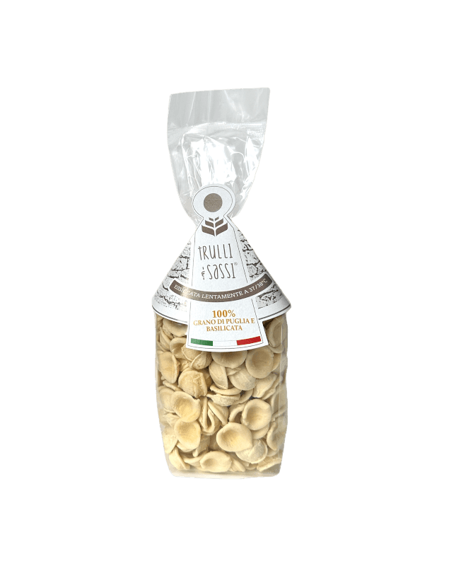 TRULLI E SASSI PASTA WHOLEMEAL ORECCHIETTE PUGLIESI 400 GR (14 in a box)