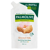 PALMOLIVE SOAP LIQUID ALMOND MILK REFILL 500 ML (12 in a box)
