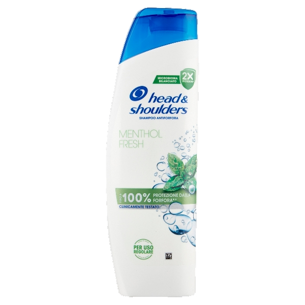 HEAD & SHOULDERS SHAMPOO ANTIFORFORA MENTHOL FRESH 250 ML (6 in a box)