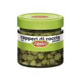 D'AMICO CAPERS SMALL IN VINEGAR N.7 100 GR (12 in a box)