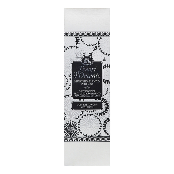 TESORI D'ORIENTE HOME FRAGRANCE WITH STICKS WHITE MUSK 200 ML (6 in a box)