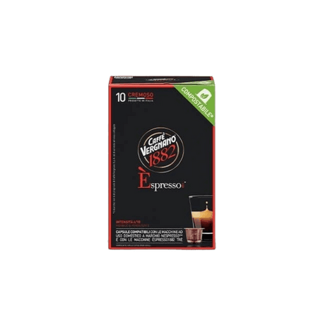 VERGNANO COFFEE CAPSULES NESPRESSO ESPRESSO CREMOSO X10 (6 in a box)
