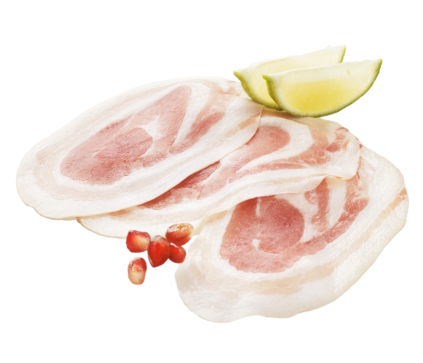 NEGRINI PANCETTA ARROTOLATA PRESSATA AFFETTATO 80 GR (6 in a box)