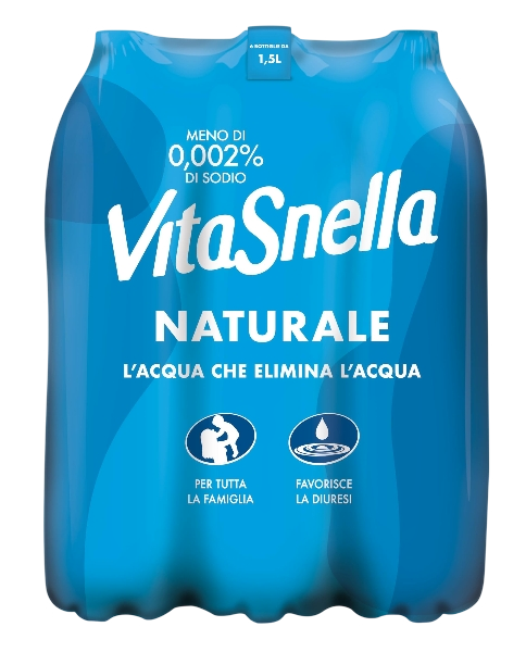 VITASNELLA STILL WATER PET 1.5 LT (6 in a box)