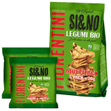 FIORENTINI ORGANIC SI&NO SNACK CORN AND LEGUMES MULTIPACK X5 100 GR (8 in a box)