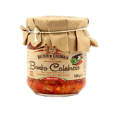 DELIZIE CALABRIA SPREAD BOMBA CALABRESE HOT SPICY VEGETABLE SAUCE 180 GR (12 in a box)