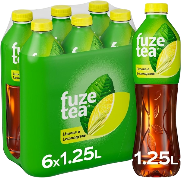FUZETEA TEA LEMON PET 1.25 LT (6 IN A BOX)