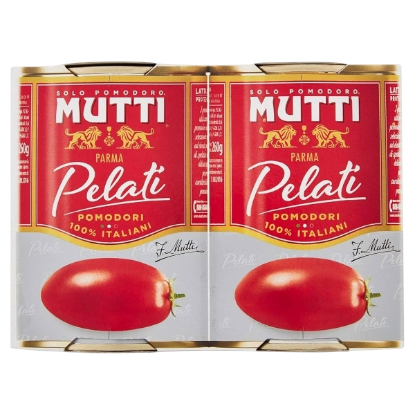 MUTTI POMODORI PELATI 400 GR X2 (6 in a box)
