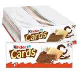 KINDER CARDS WAFER 5 PCS X2 128 GR (20 in a box)
