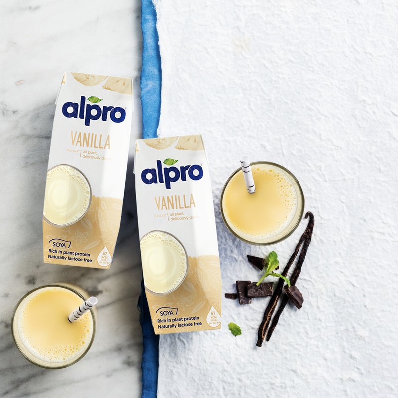ALPRO DRINK SOY MILK VANILLA BRICK 250 ML (15 in a box)
